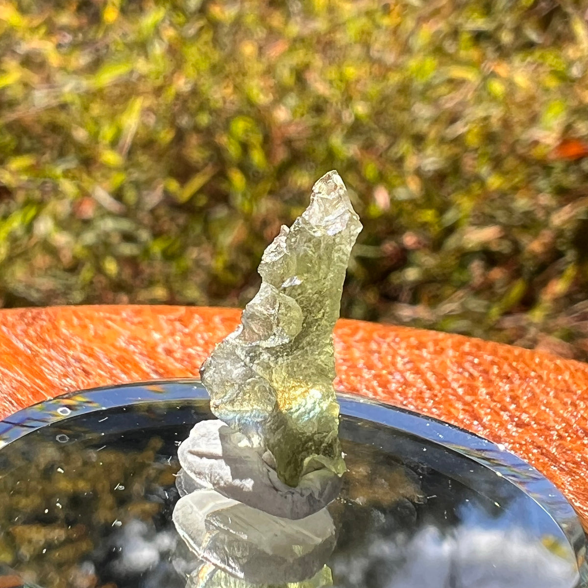 Moldavite 0.5 grams #2232-Moldavite Life
