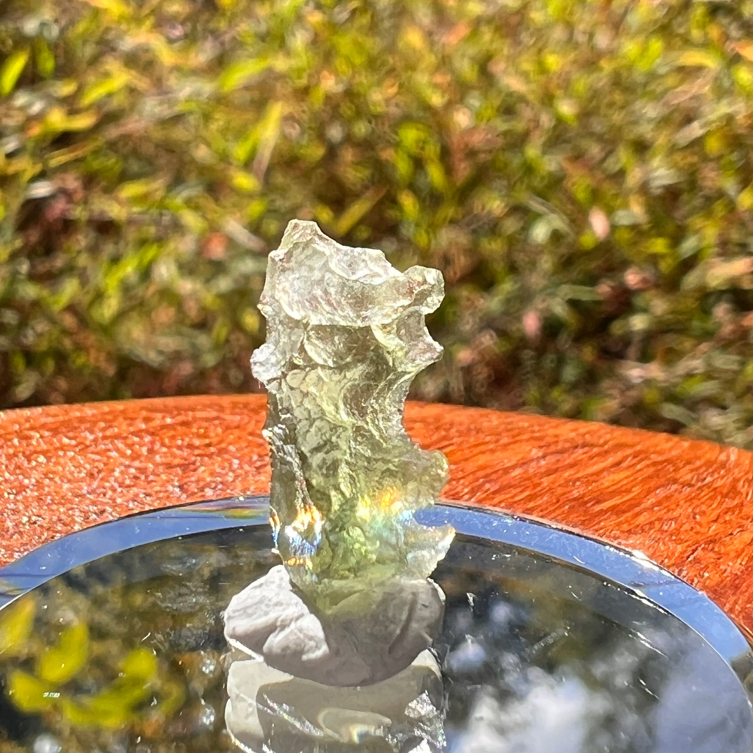 Moldavite 0.5 grams #2232-Moldavite Life