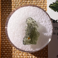 Moldavite 0.5 grams #2291-Moldavite Life