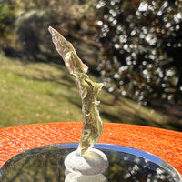 Moldavite 0.5 grams #2358-Moldavite Life