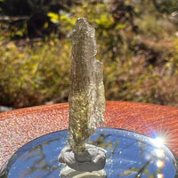 Moldavite 0.5 grams Natural Hole #2243-Moldavite Life