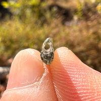 Moldavite 0.5 grams Natural Hole #2243-Moldavite Life
