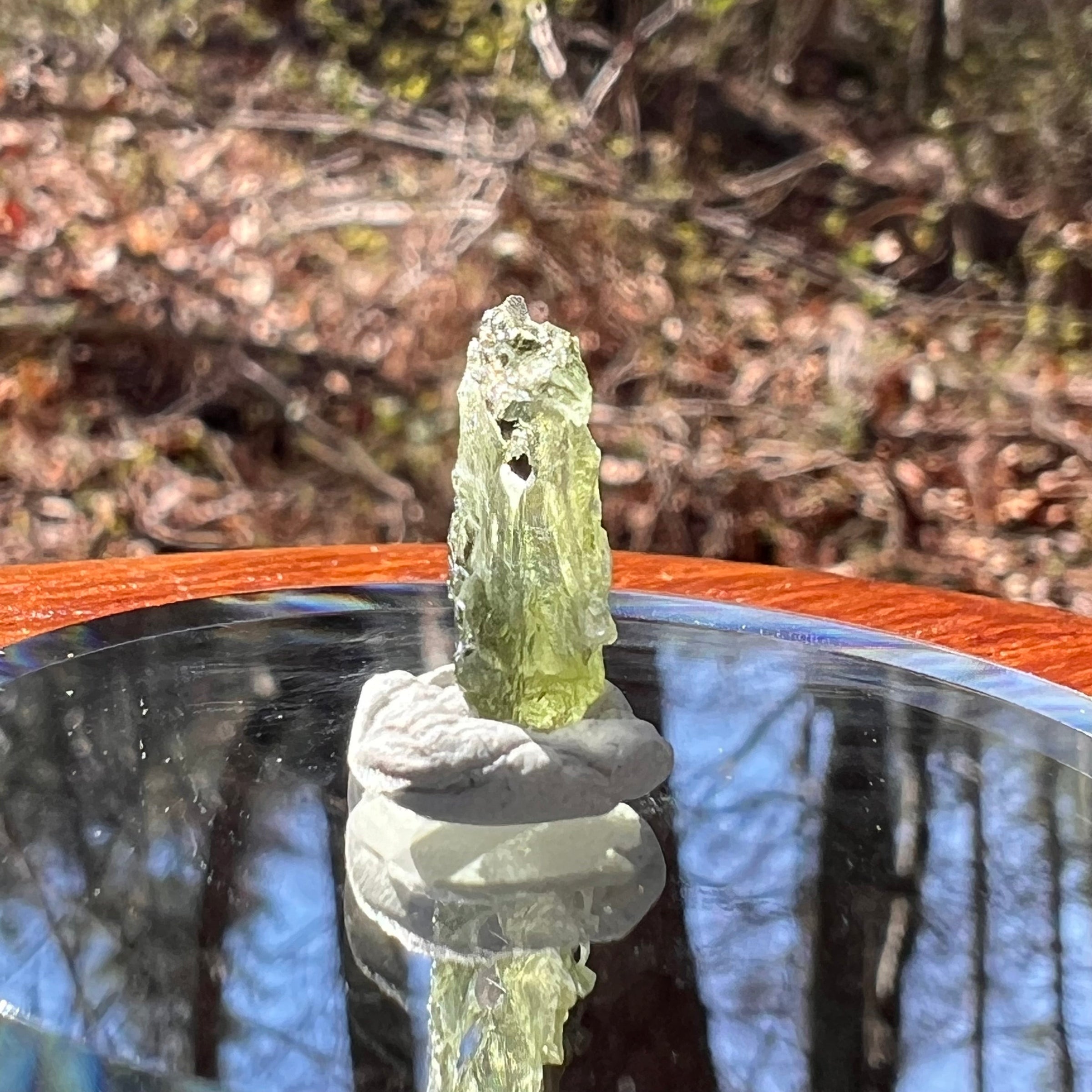 Moldavite 0.6 grams #1805-Moldavite Life