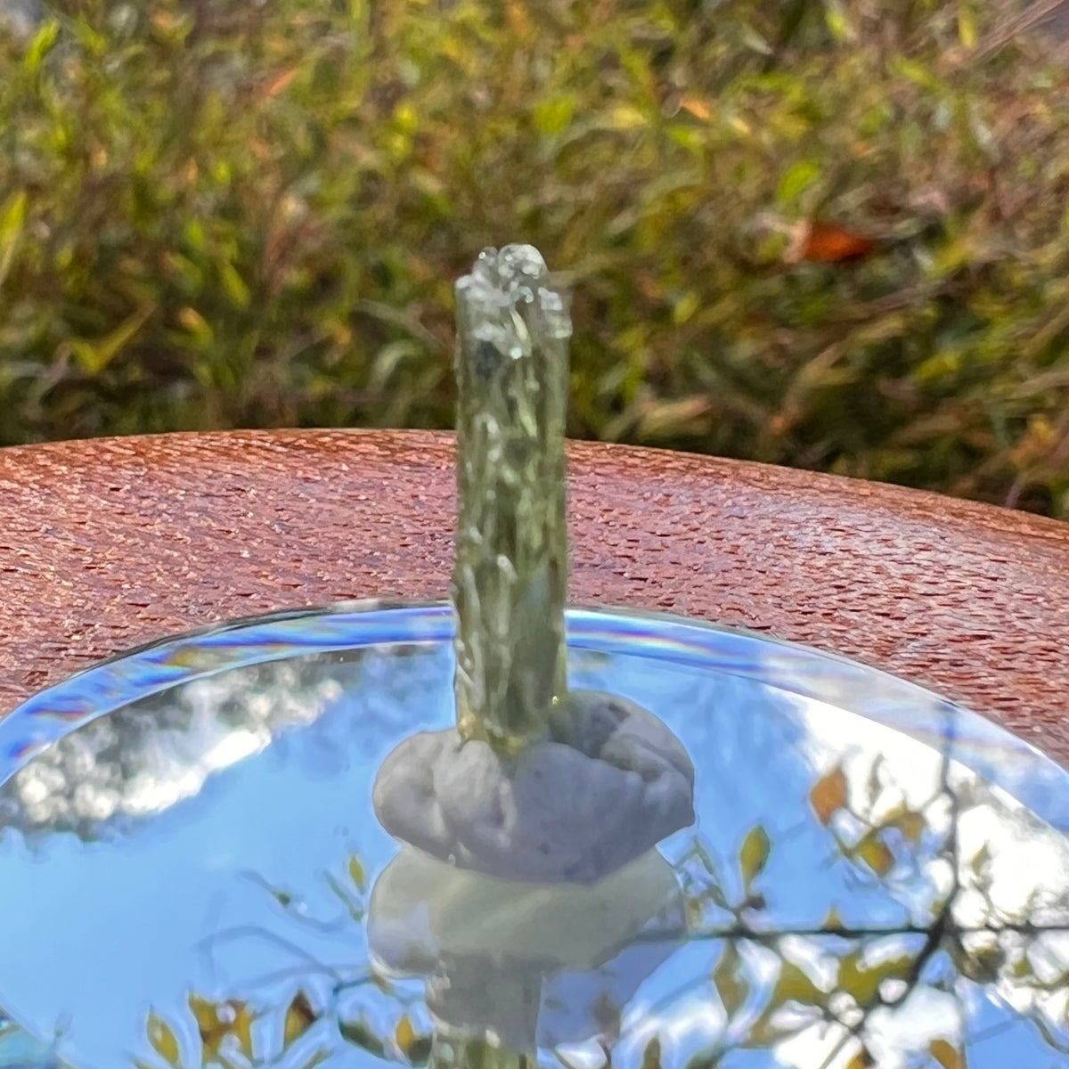 Moldavite 0.6 grams #2229-Moldavite Life