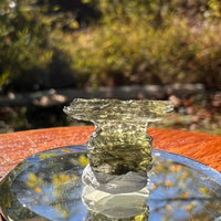 Moldavite 0.6 grams #2290-Moldavite Life