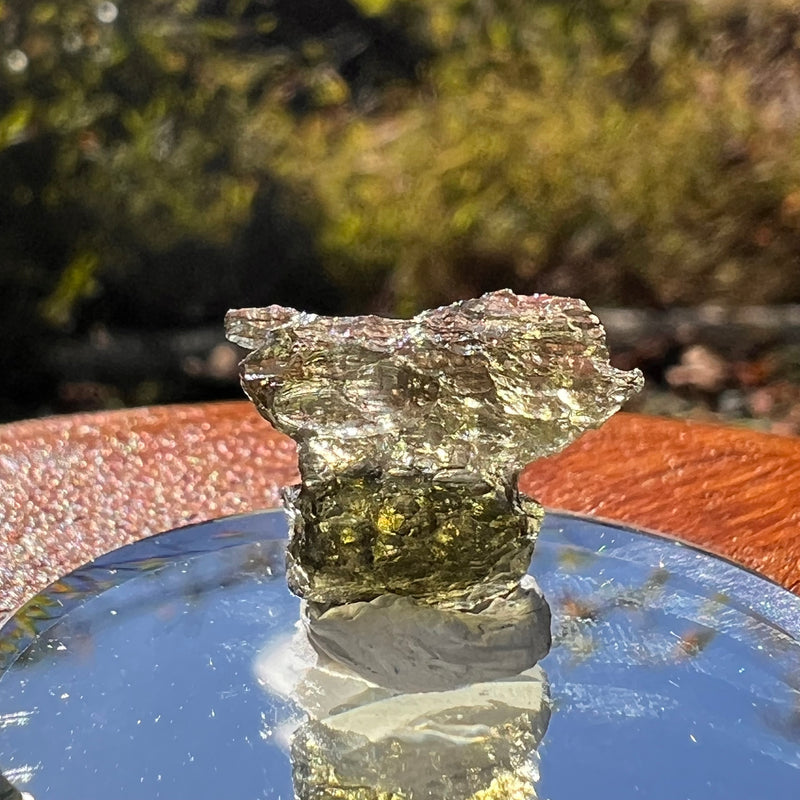 Moldavite 0.6 grams #2290-Moldavite Life
