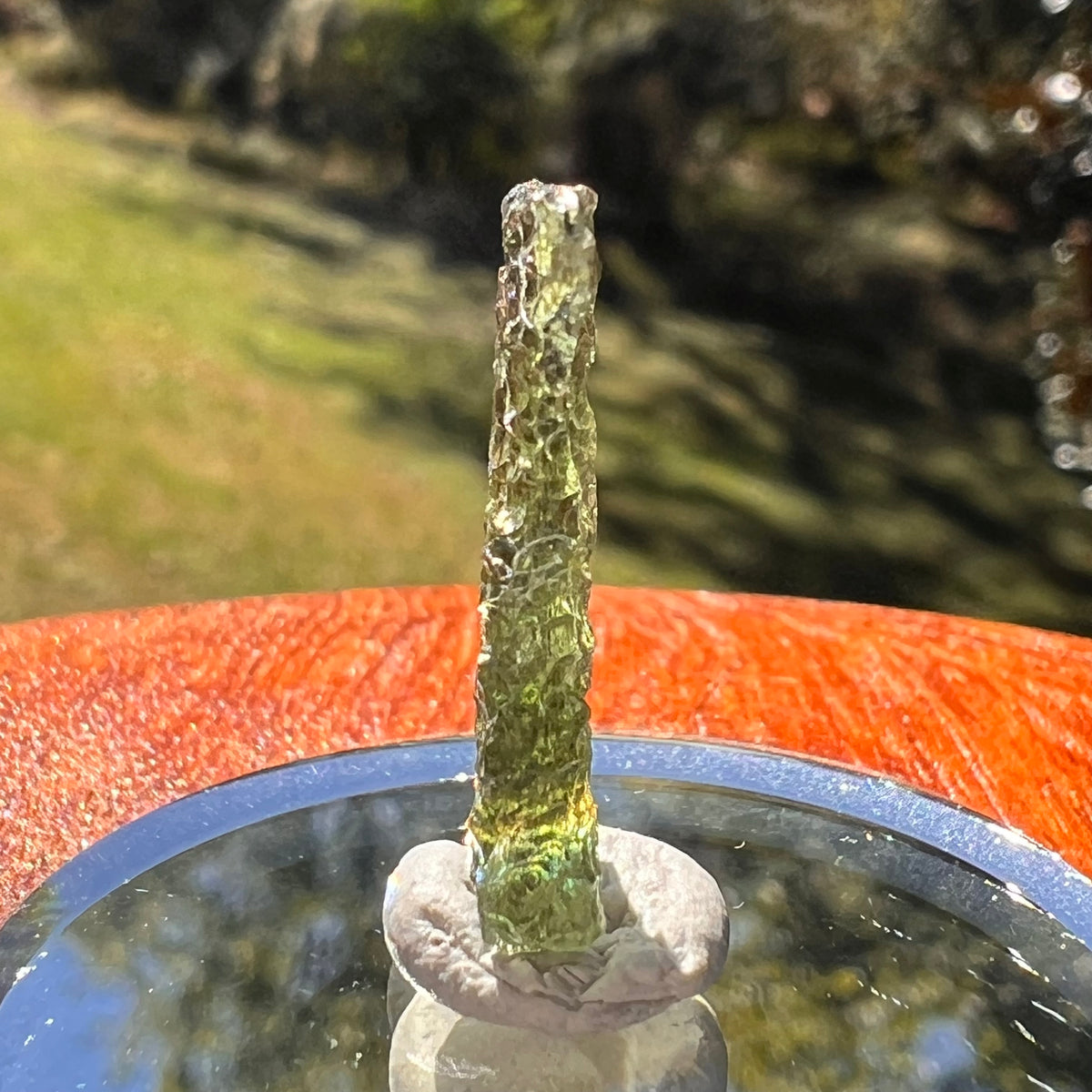 Moldavite 0.6 grams #2330-Moldavite Life
