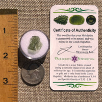 Moldavite 0.6 grams #2383-Moldavite Life