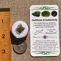 Moldavite 0.6 grams #2384-Moldavite Life