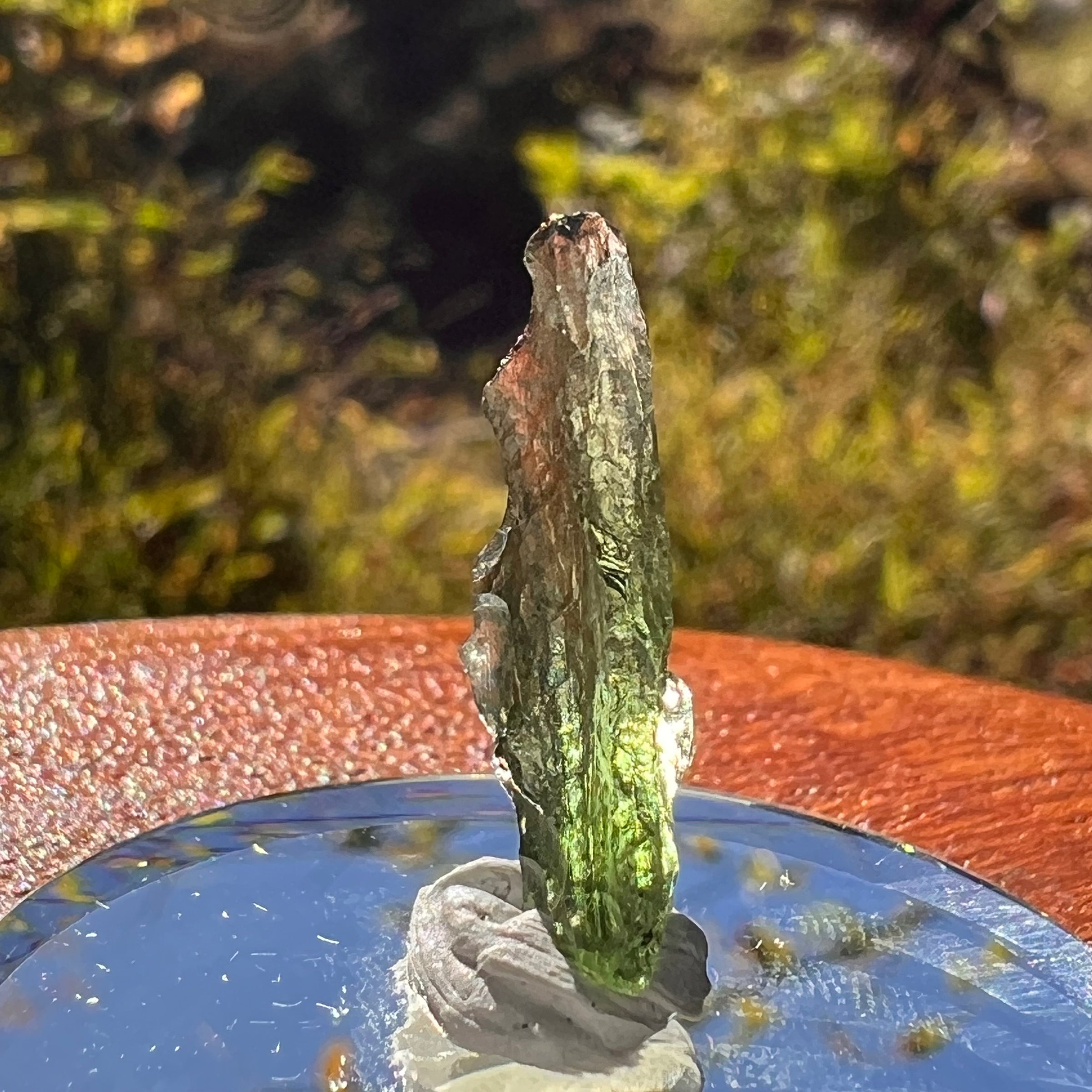 Moldavite 0.7 gram #2268-Moldavite Life