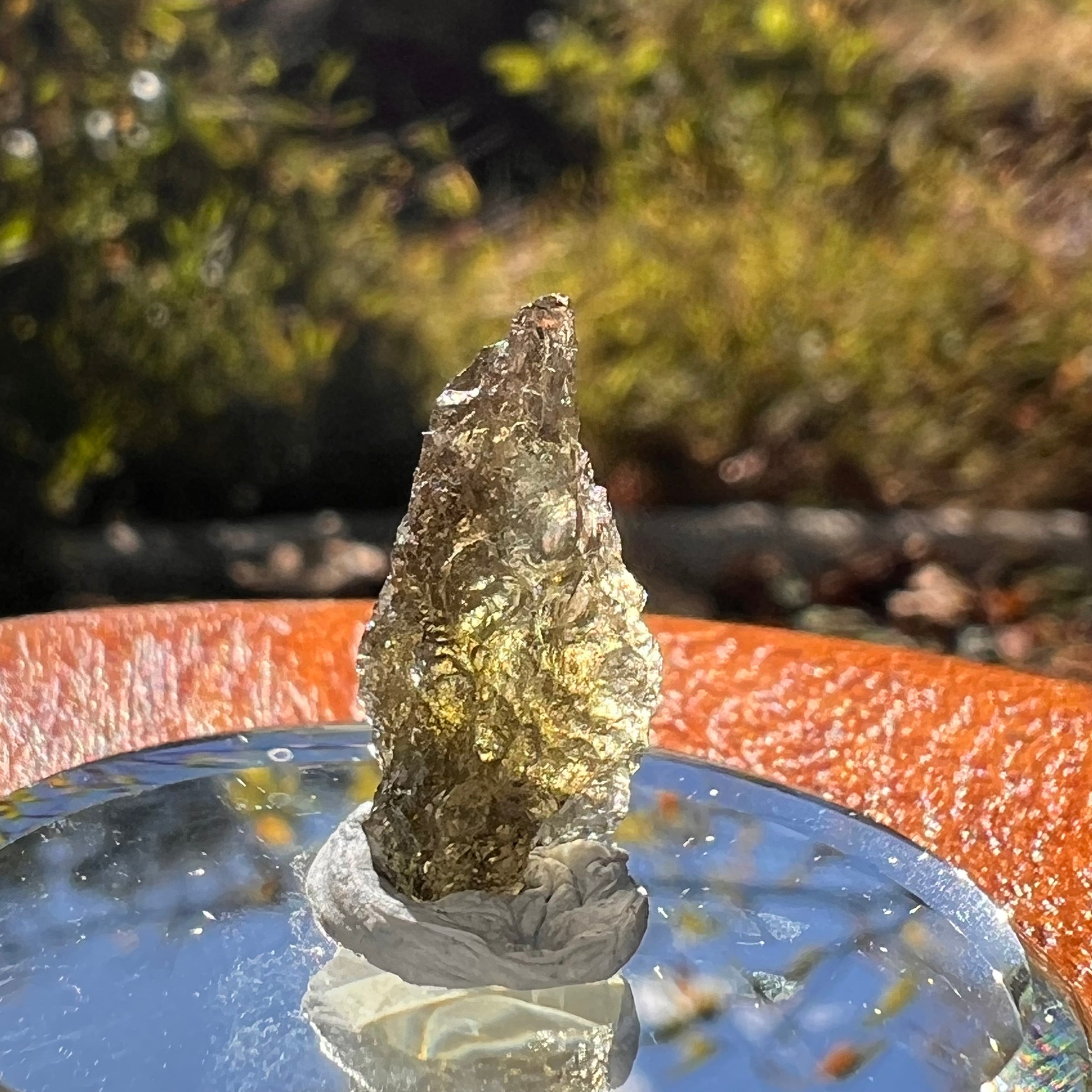Moldavite 0.7 gram #2289-Moldavite Life