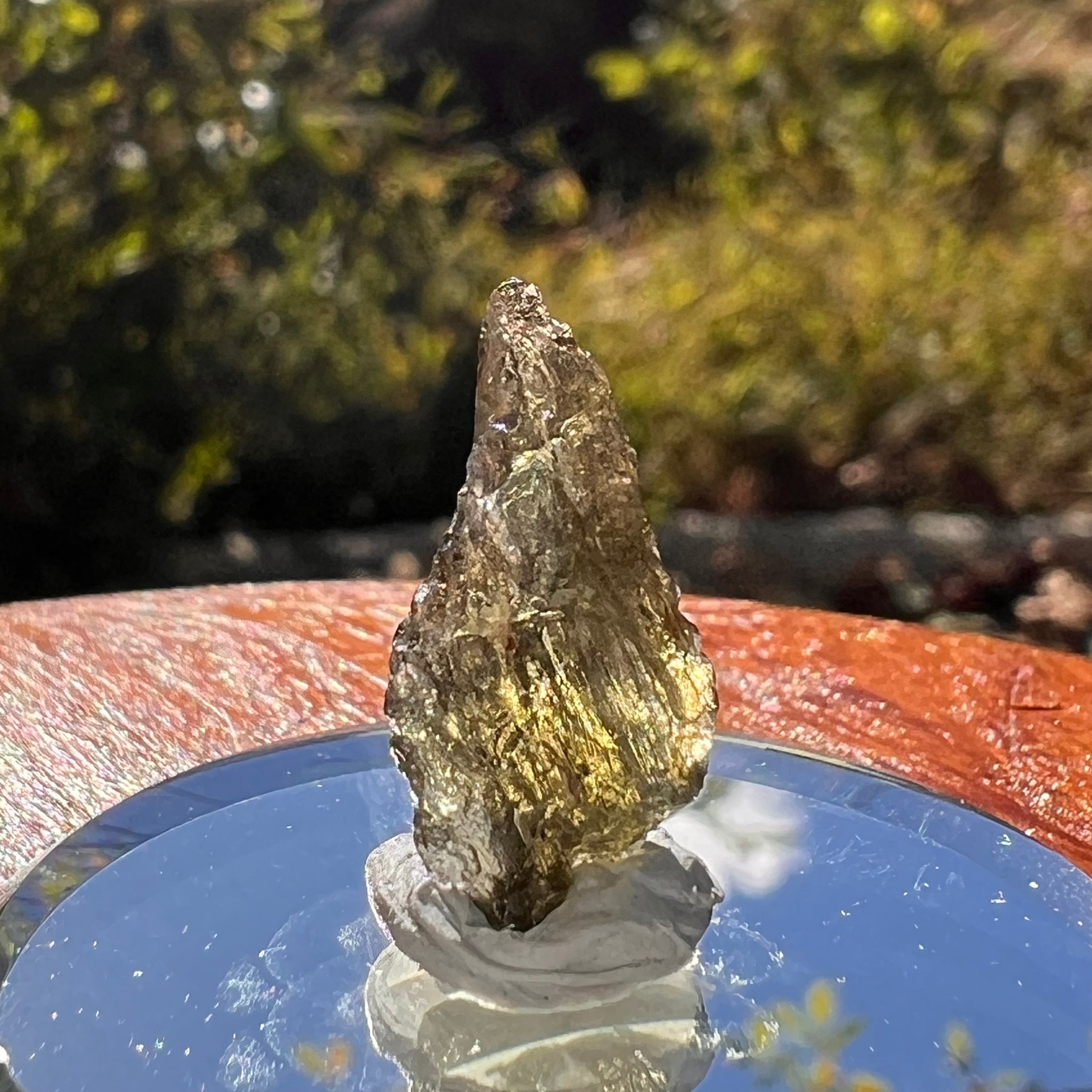 Moldavite 0.7 gram #2289-Moldavite Life