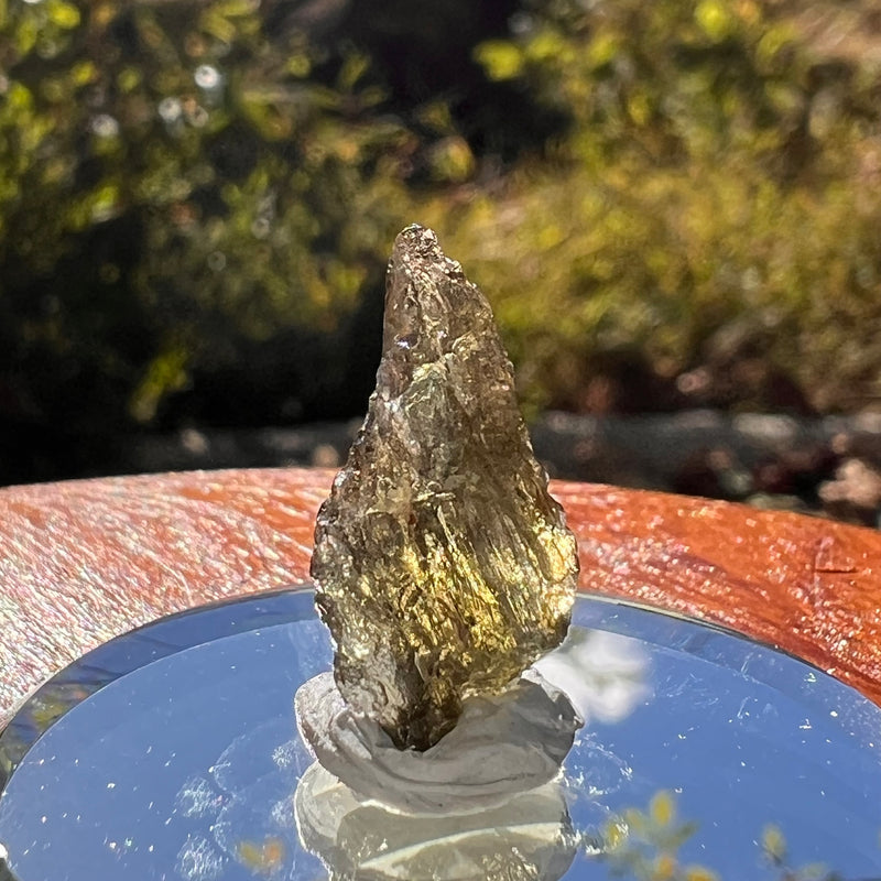 Moldavite 0.7 gram #2289-Moldavite Life