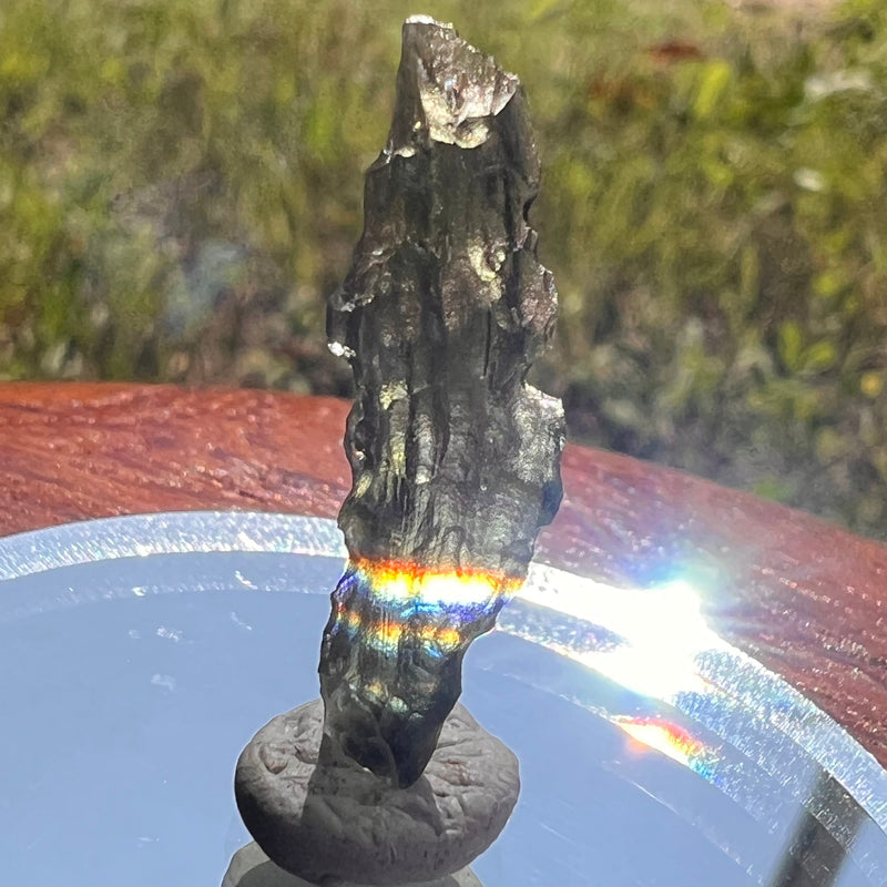 Moldavite 0.7 grams #1686-Moldavite Life