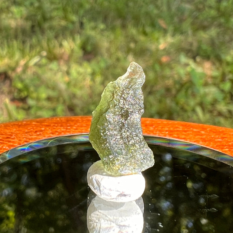 Moldavite 0.7 grams #1691-Moldavite Life