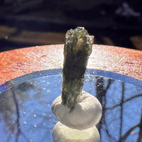 Moldavite 0.7 grams #1879-Moldavite Life