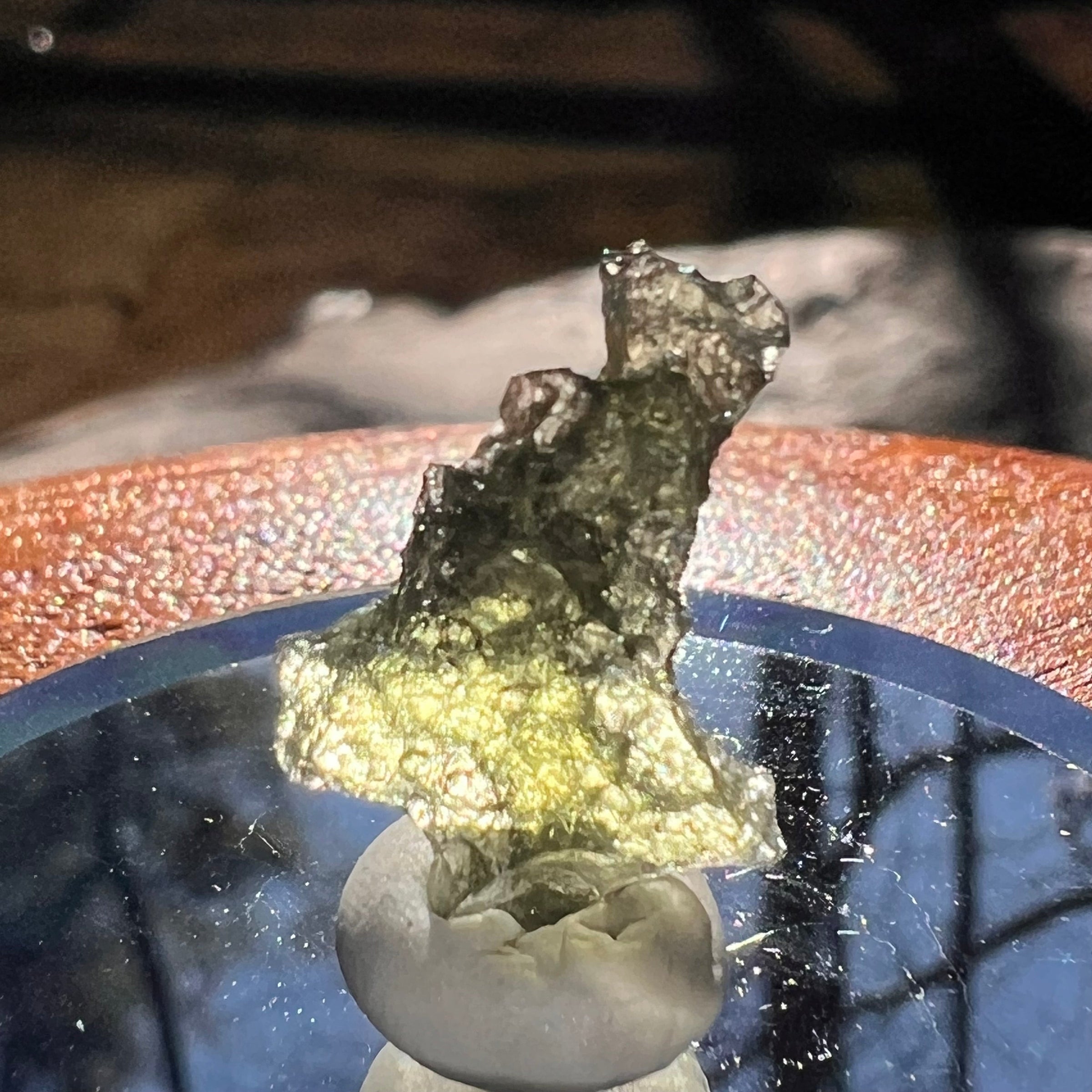 Moldavite 0.7 grams #1880-Moldavite Life