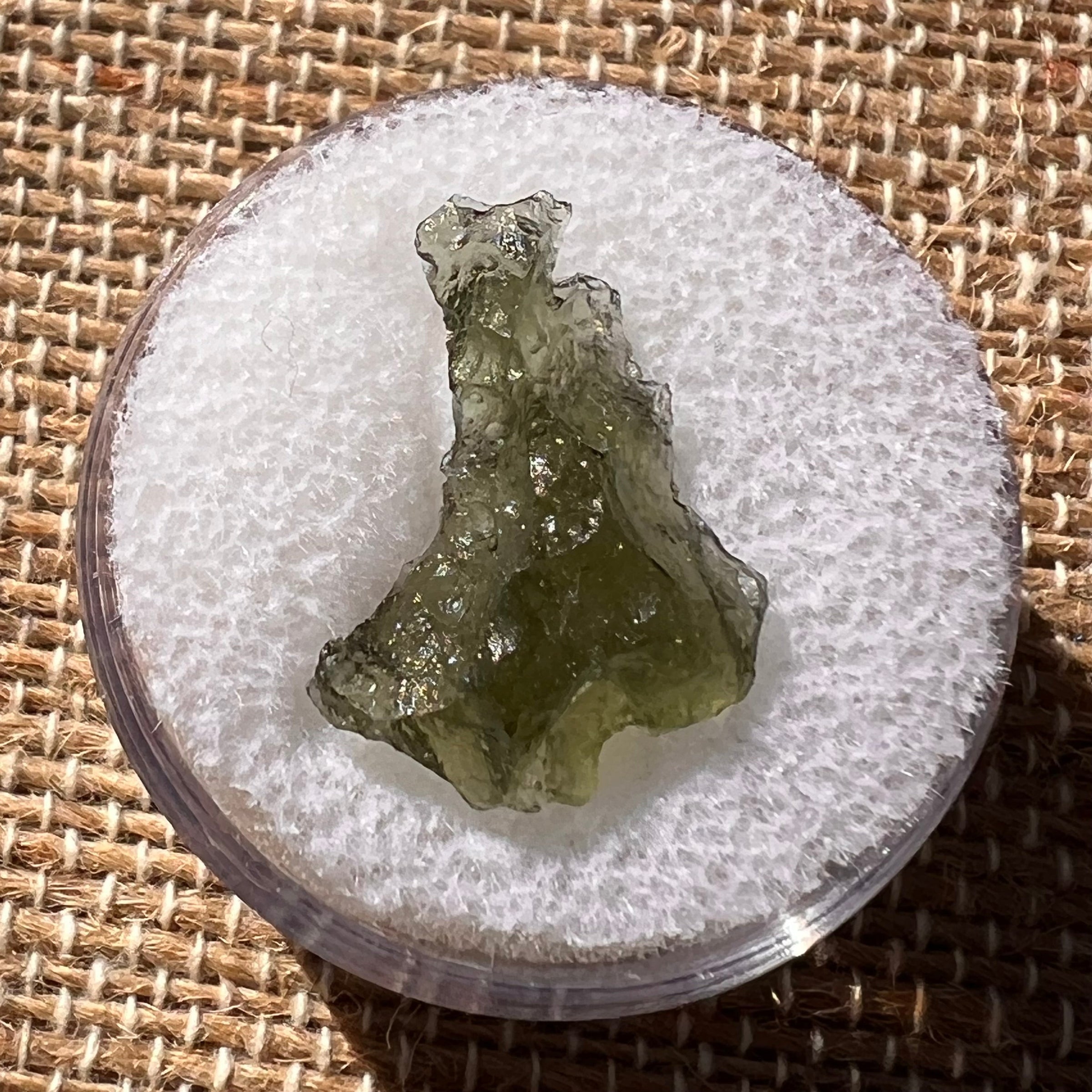 Moldavite 0.7 grams #1880-Moldavite Life