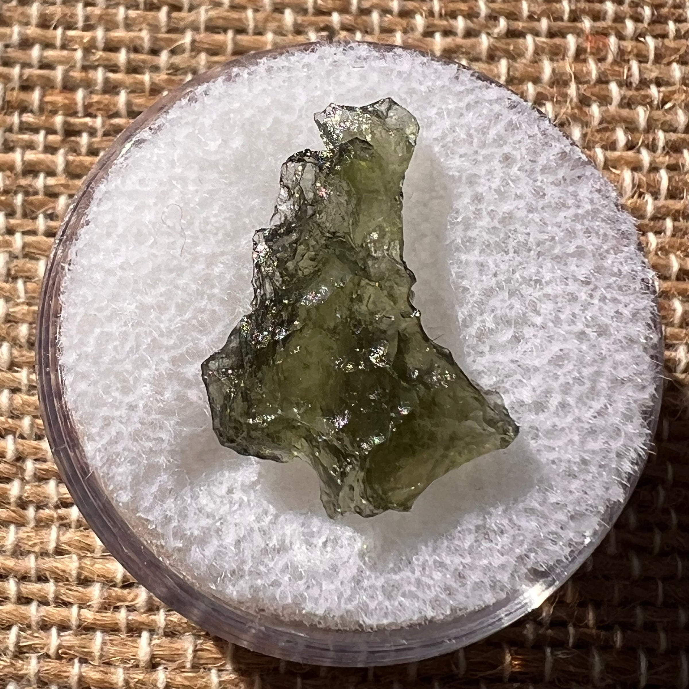 Moldavite 0.7 grams #1880-Moldavite Life