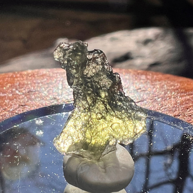 Moldavite 0.7 grams #1880-Moldavite Life