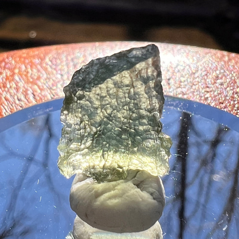Moldavite 0.7 grams #1888-Moldavite Life