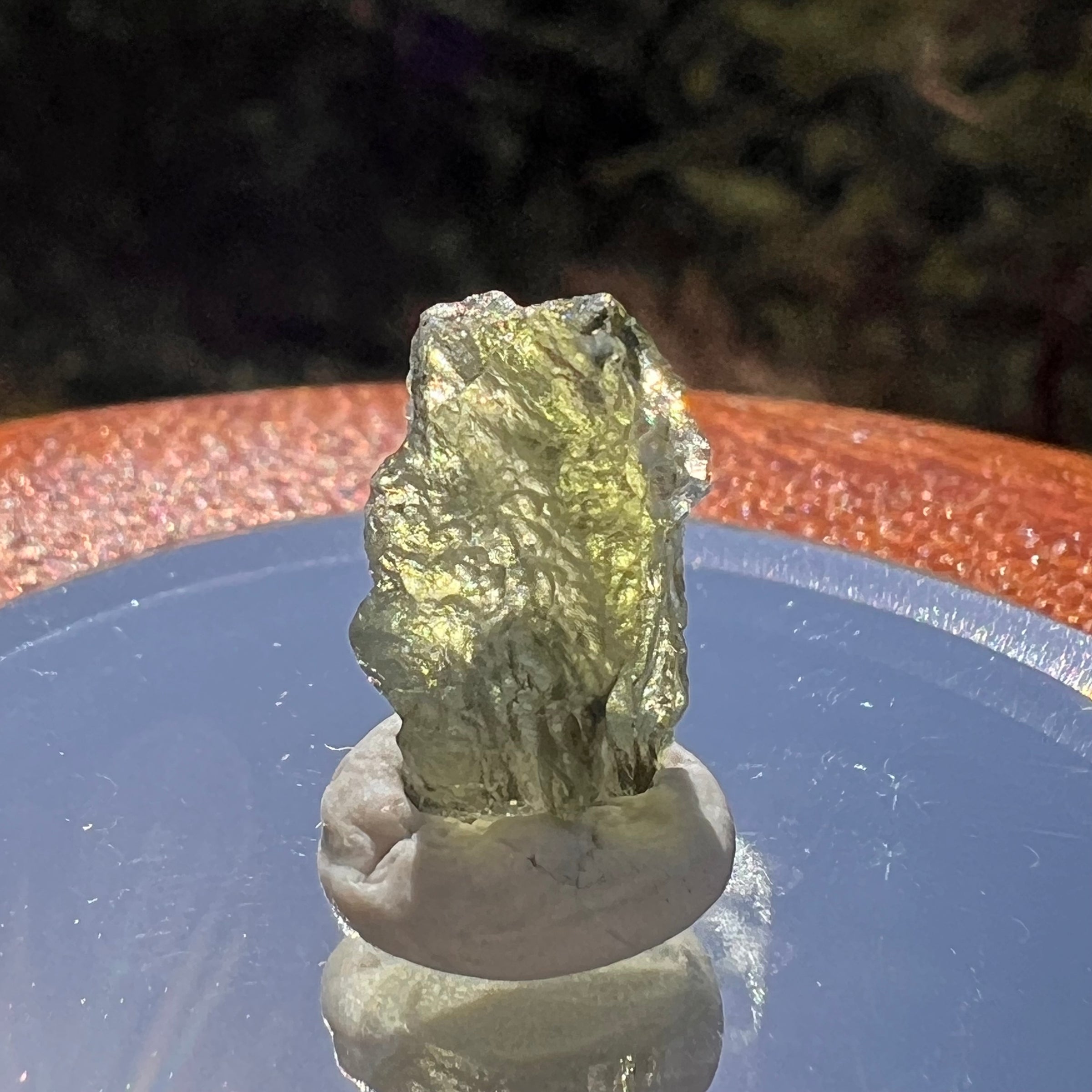 Moldavite 0.7 grams #2065-Moldavite Life