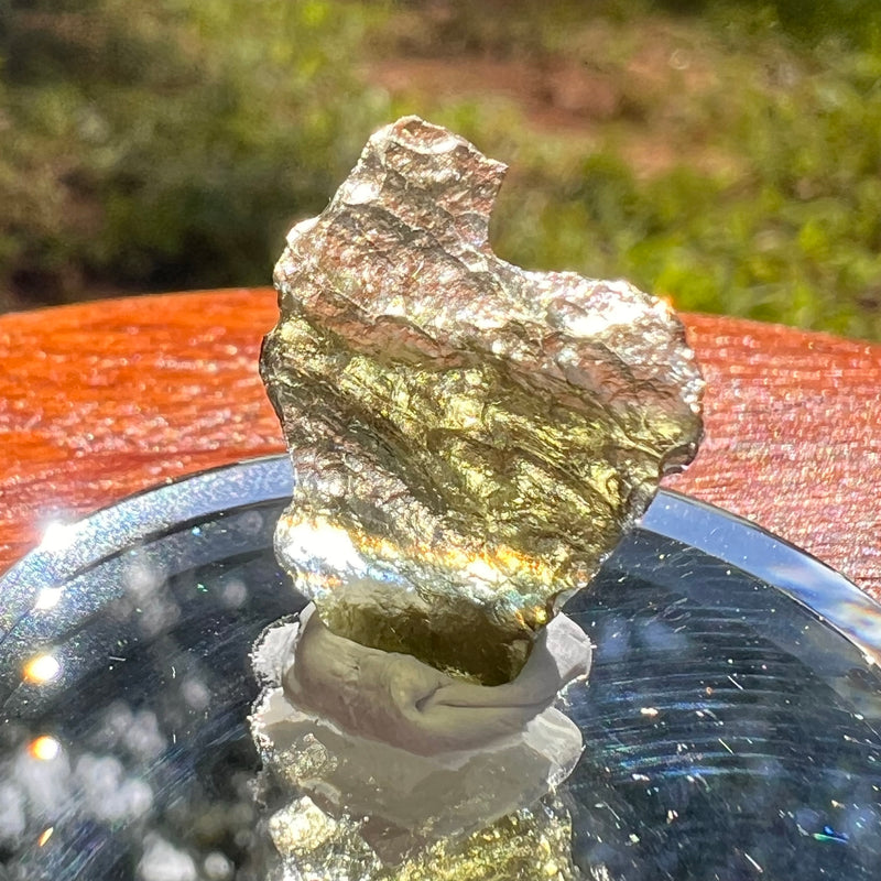 Moldavite 0.7 grams #2103-Moldavite Life