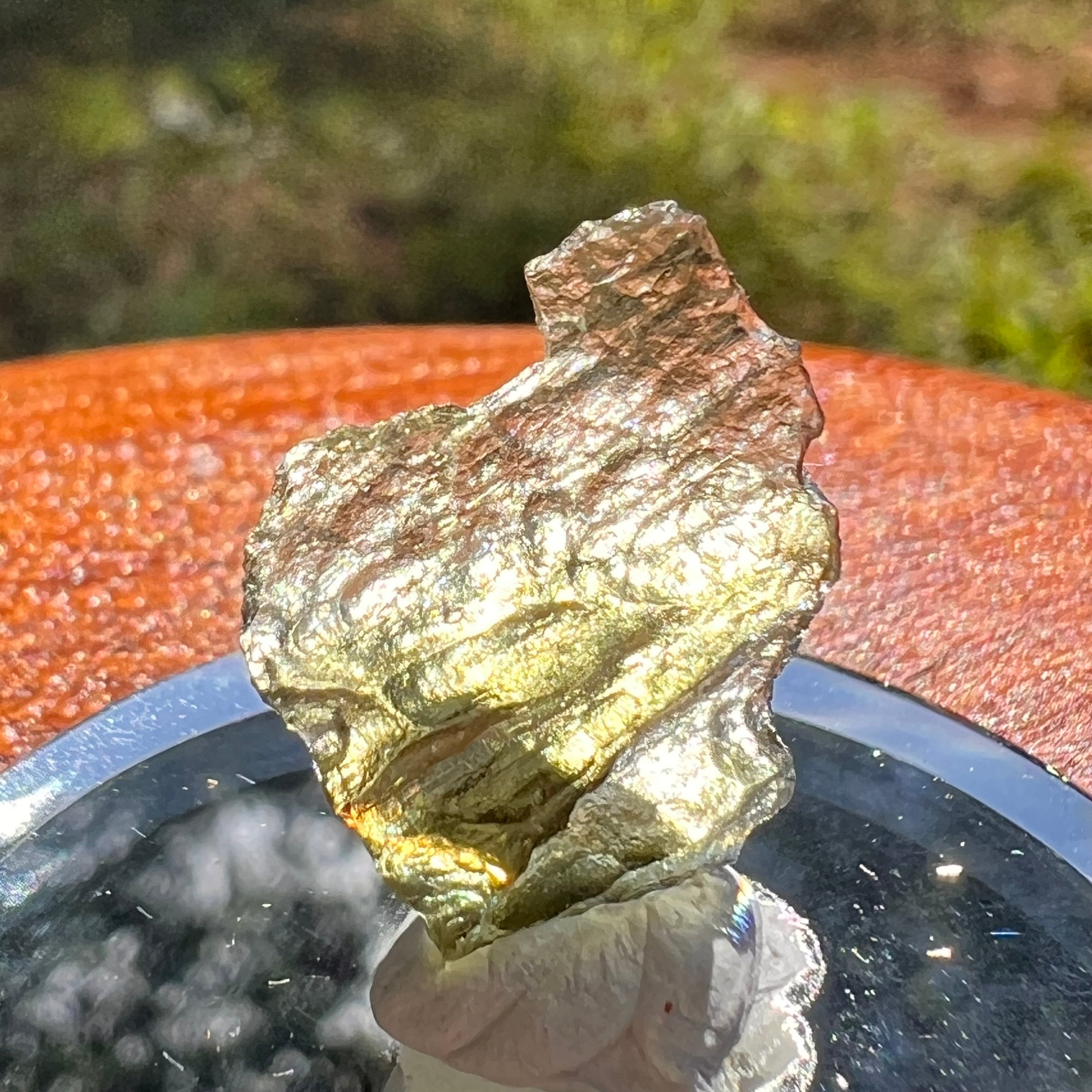 Moldavite 0.7 grams #2103-Moldavite Life