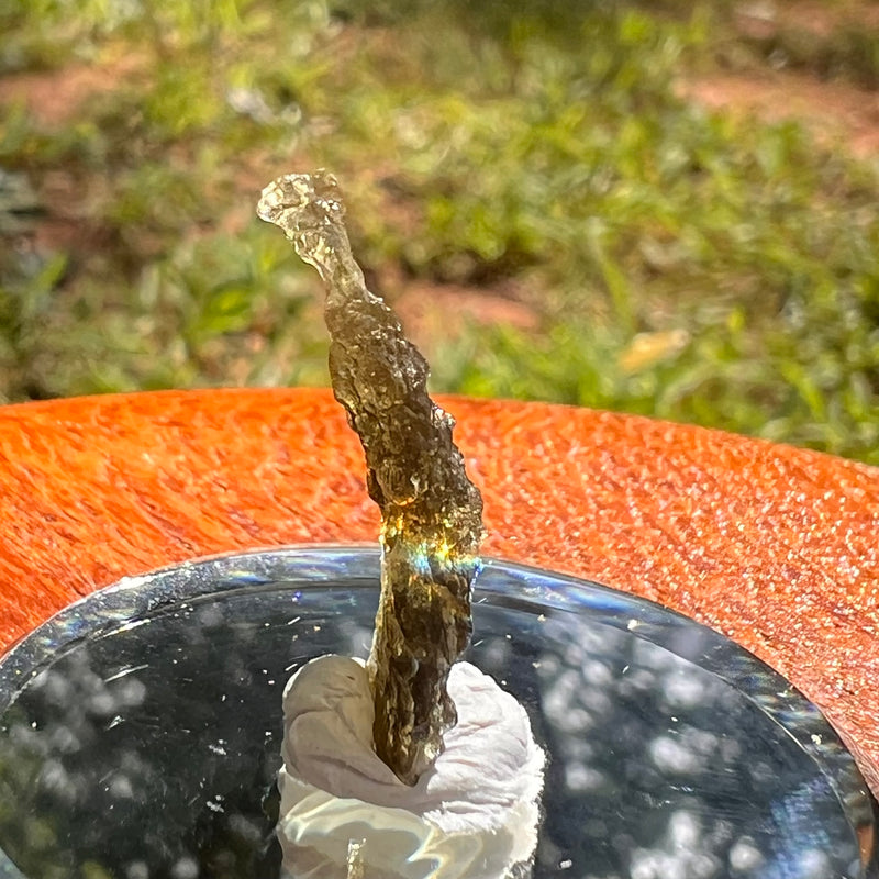 Moldavite 0.7 grams #2106-Moldavite Life