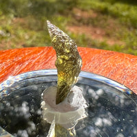 Moldavite 0.7 grams #2110-Moldavite Life