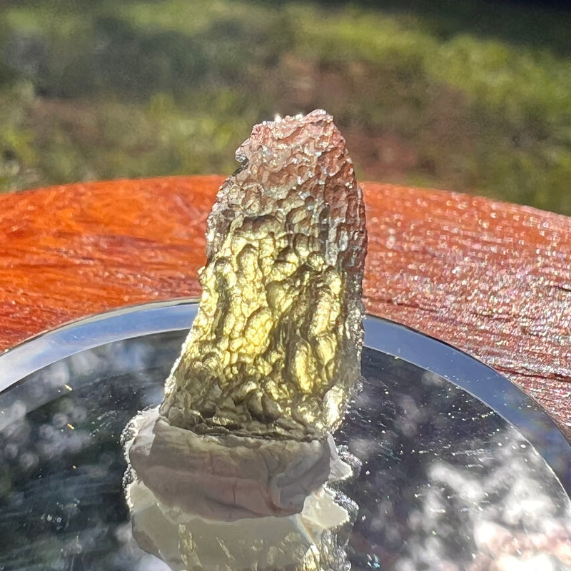 Moldavite 0.7 grams #2110-Moldavite Life