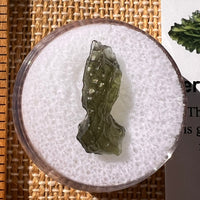 Moldavite 0.7 grams #2230-Moldavite Life