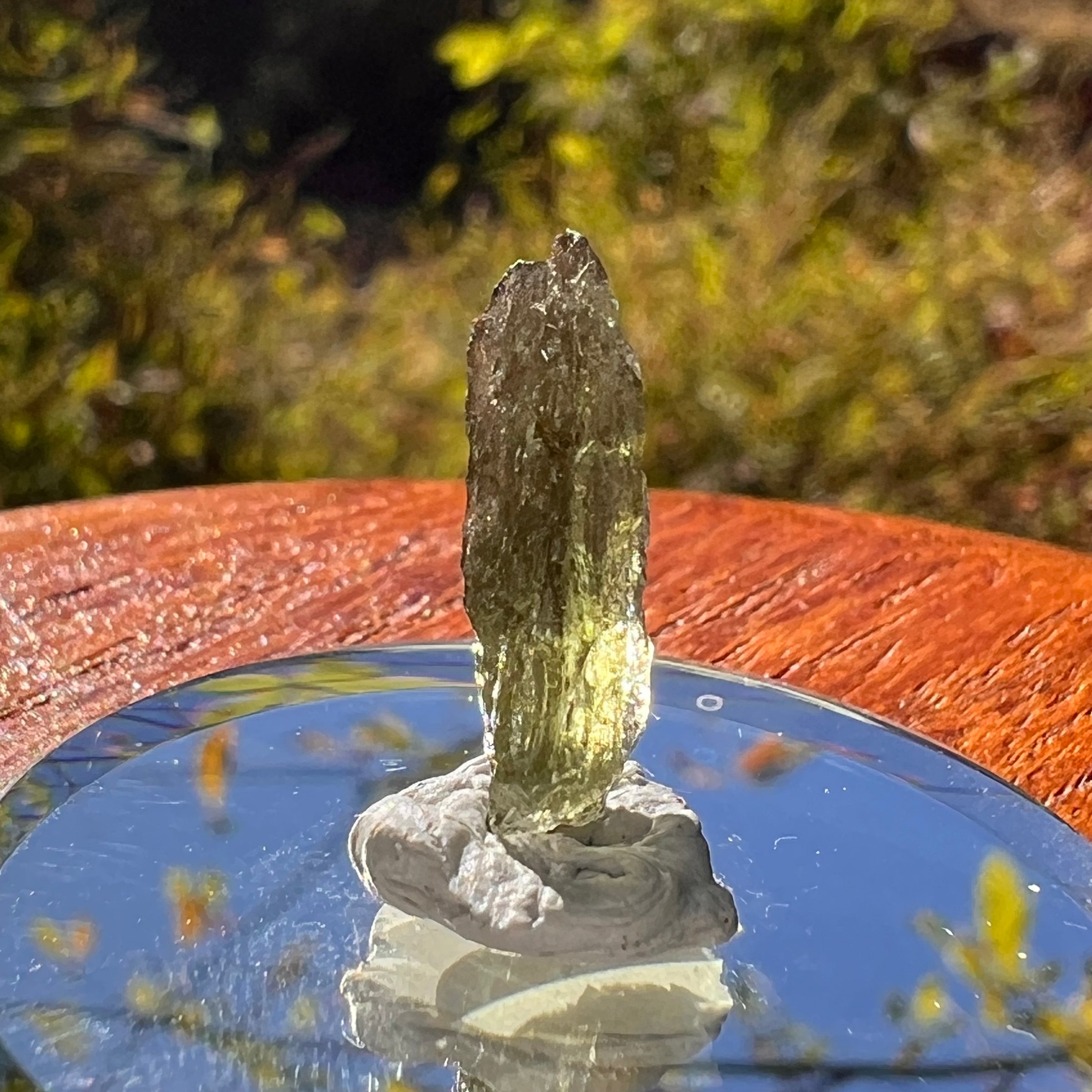 Moldavite 0.7 grams #2264-Moldavite Life