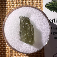 Moldavite 0.7 grams #2264-Moldavite Life