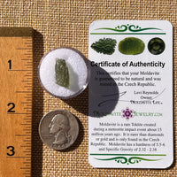 Moldavite 0.7 grams #2264-Moldavite Life