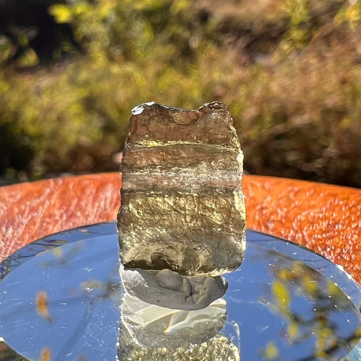 Moldavite 0.7 grams #2269-Moldavite Life