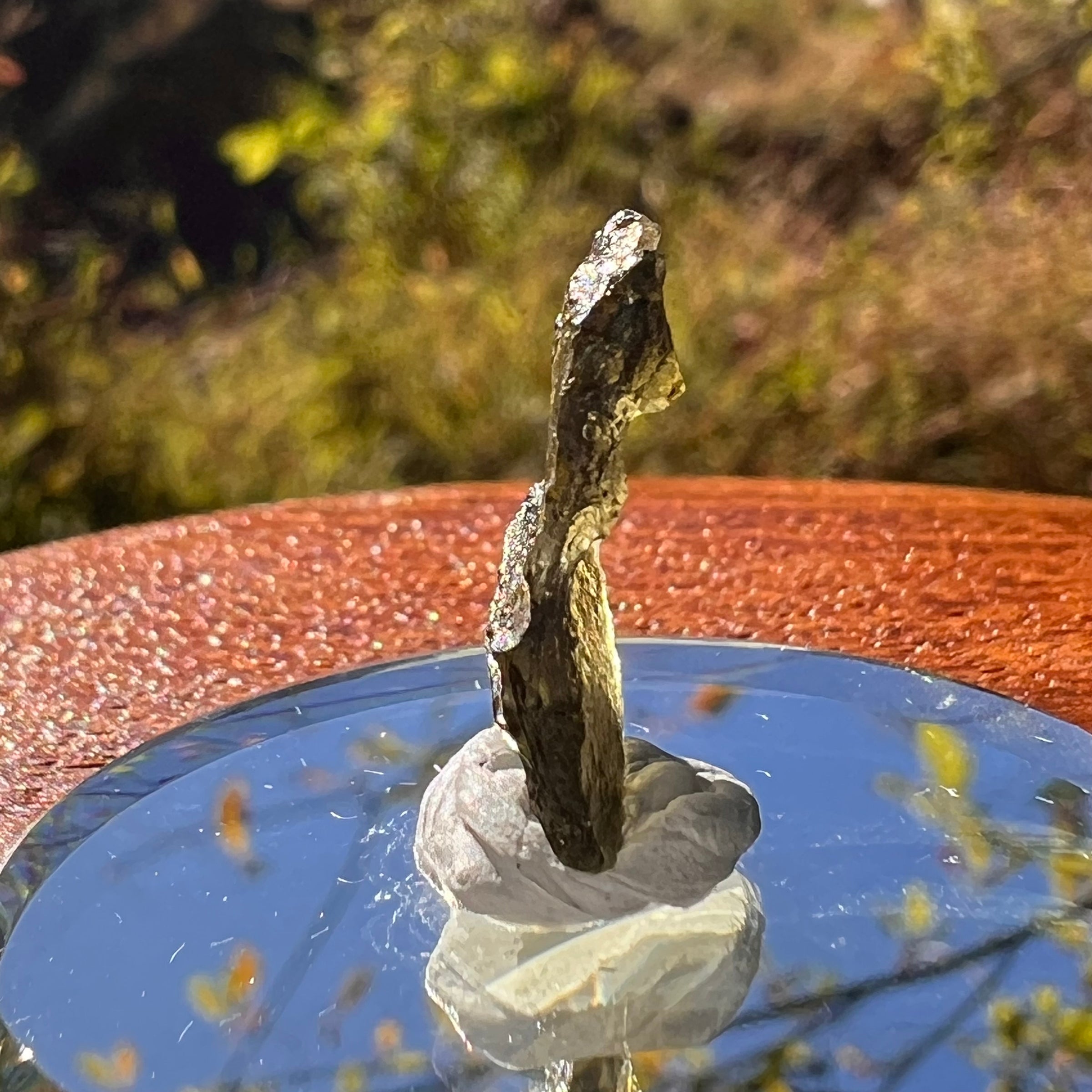Moldavite 0.7 grams #2269-Moldavite Life
