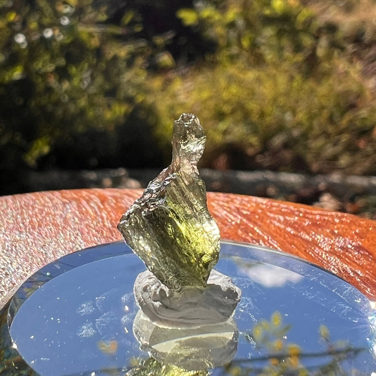 Moldavite 0.7 grams #2288-Moldavite Life