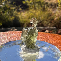 Moldavite 0.7 grams #2288-Moldavite Life