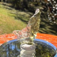 Moldavite 0.7 grams #2328-Moldavite Life