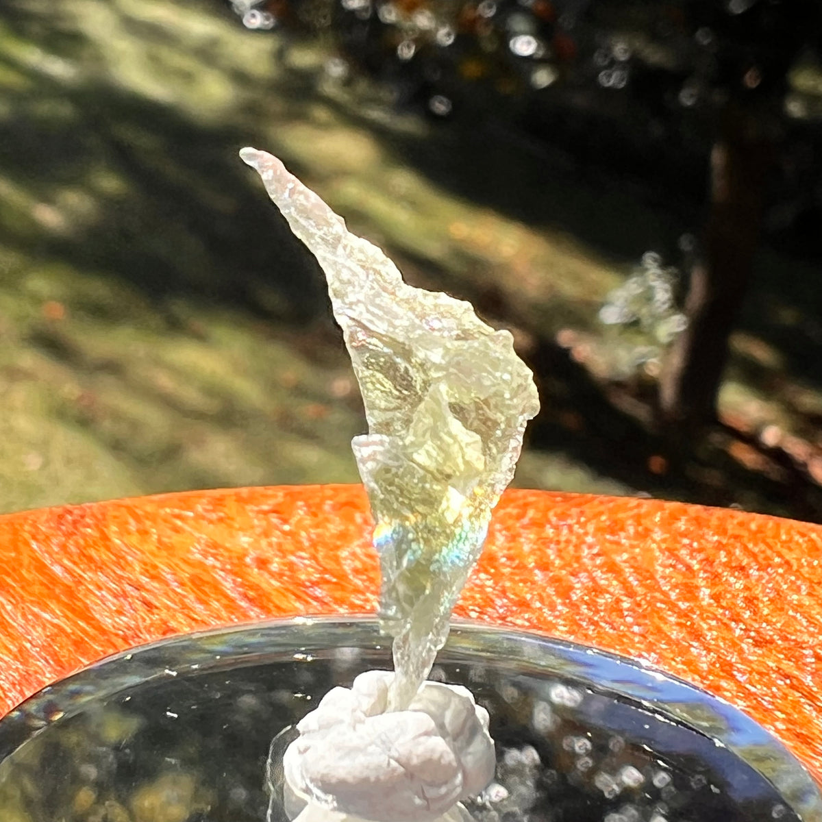 Moldavite 0.7 grams #2345-Moldavite Life