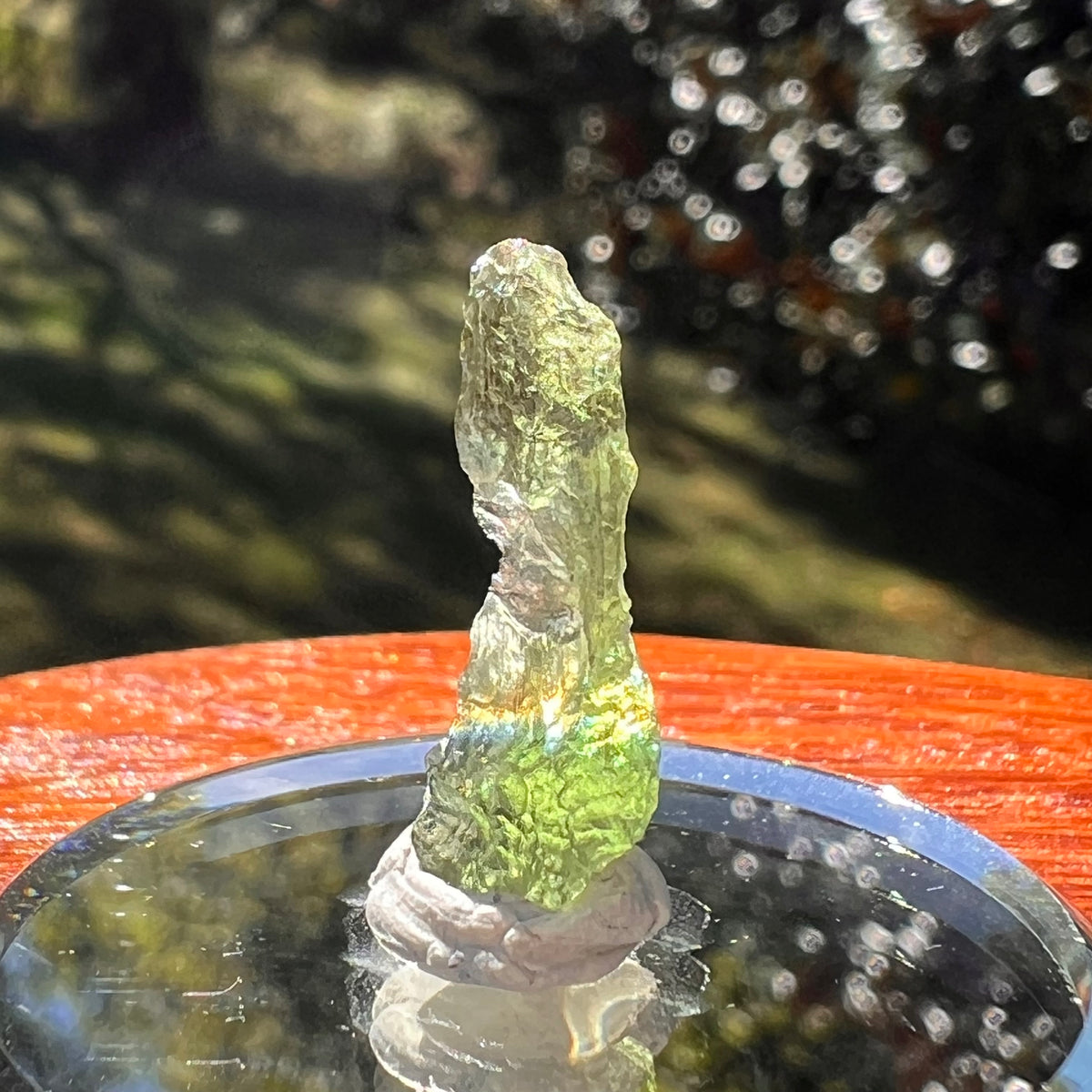 Moldavite 0.7 grams #2347-Moldavite Life