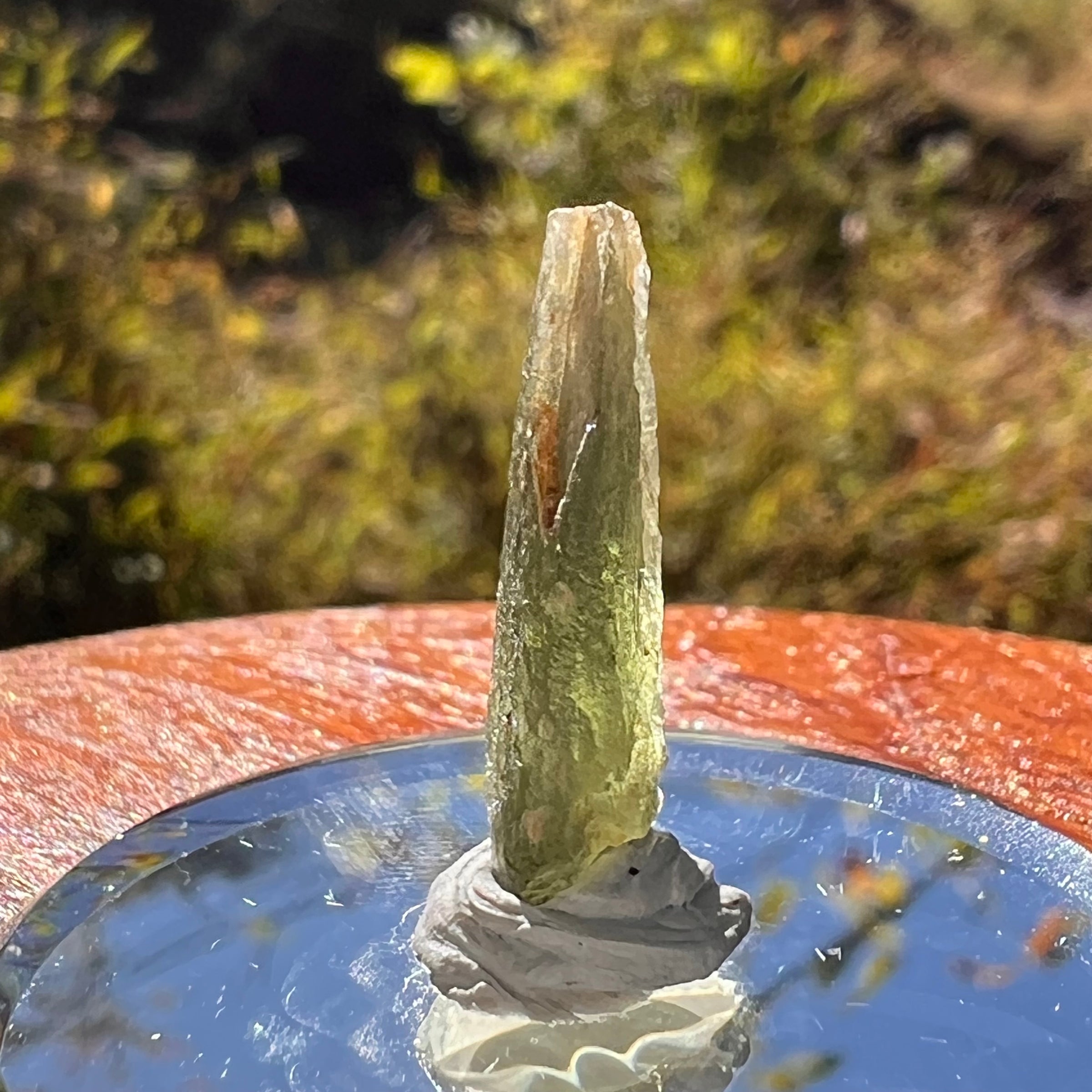 Moldavite 0.8 gram #2266-Moldavite Life