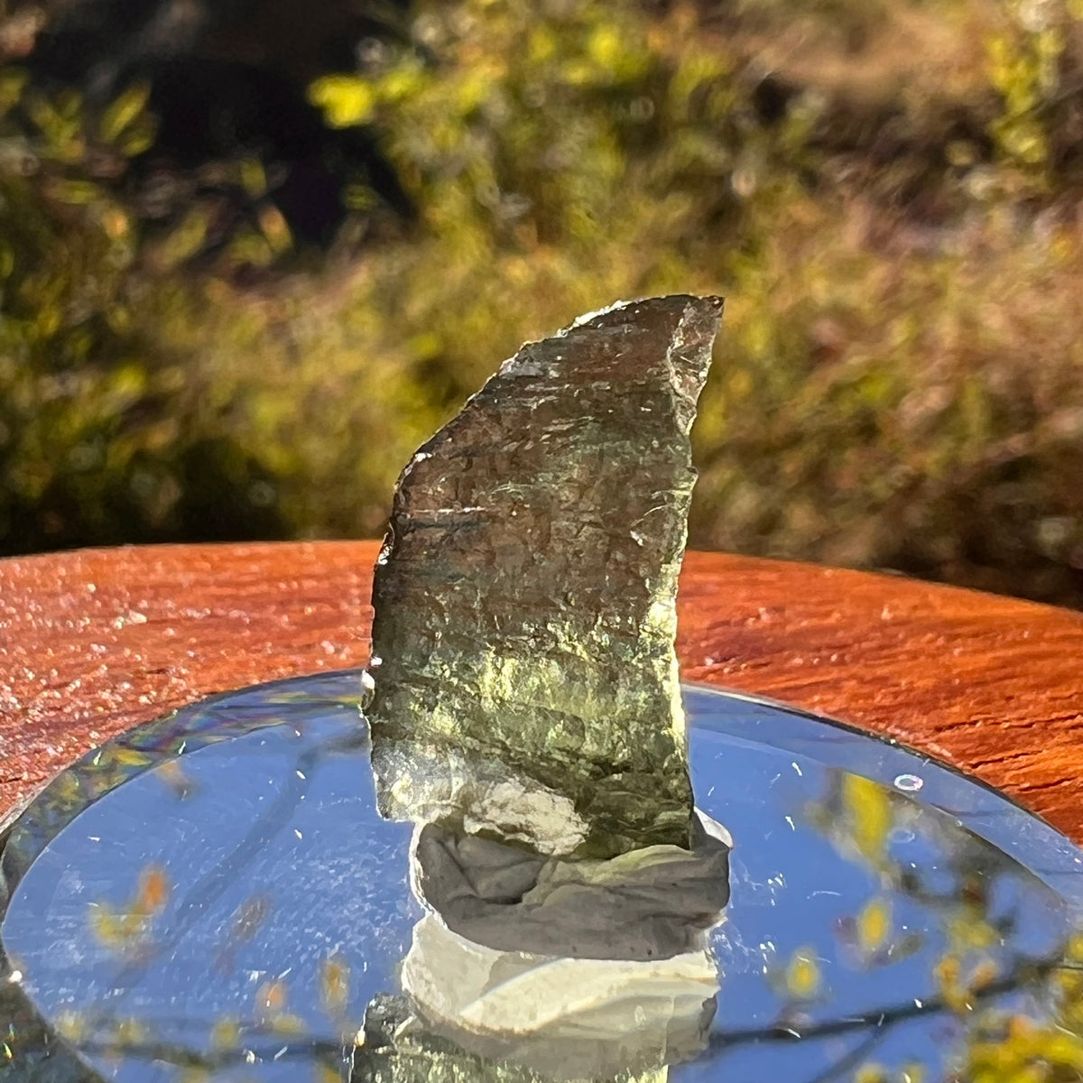 Moldavite 0.8 gram #2270-Moldavite Life