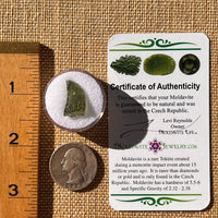 Moldavite 0.8 gram #2270-Moldavite Life