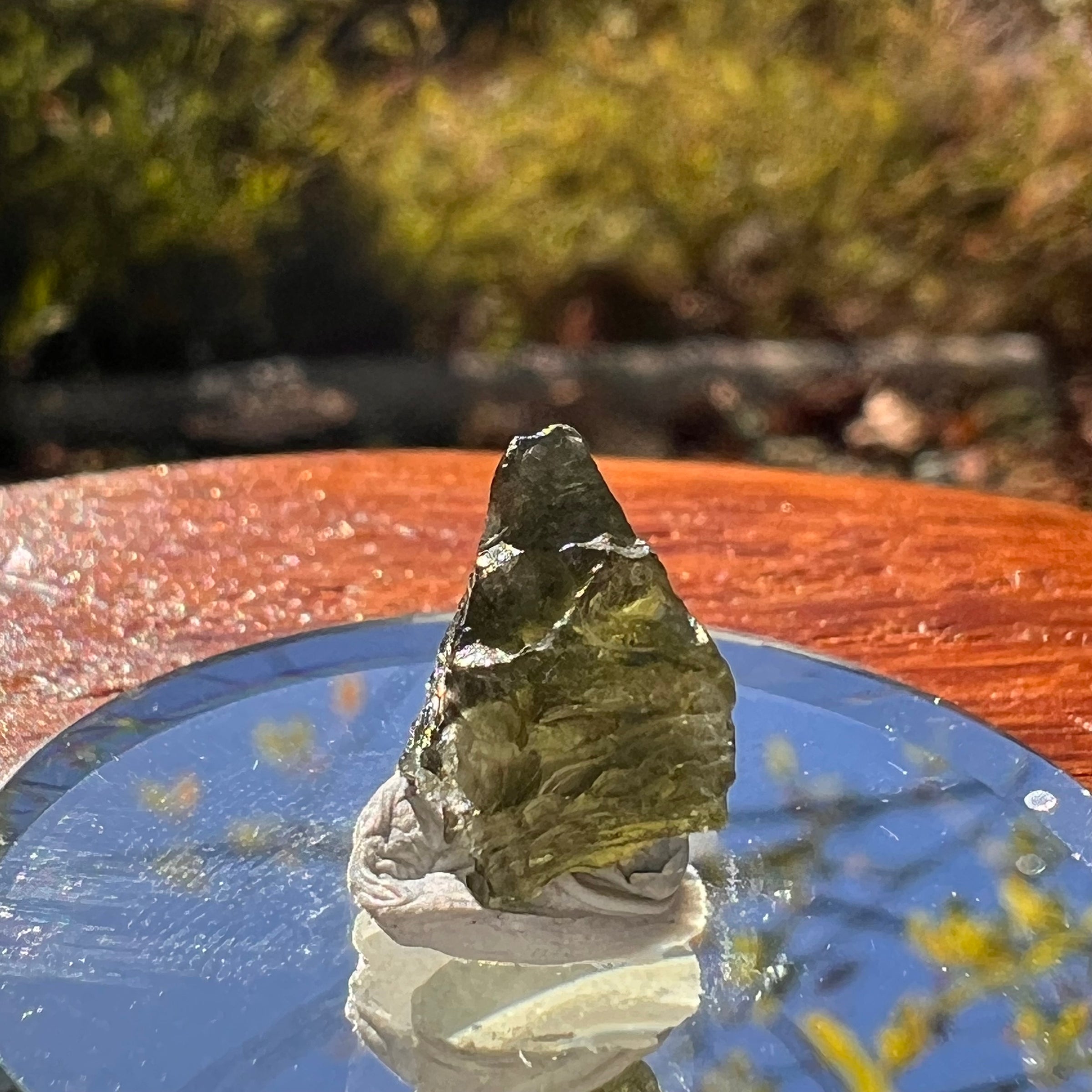 Moldavite 0.8 gram #2287-Moldavite Life