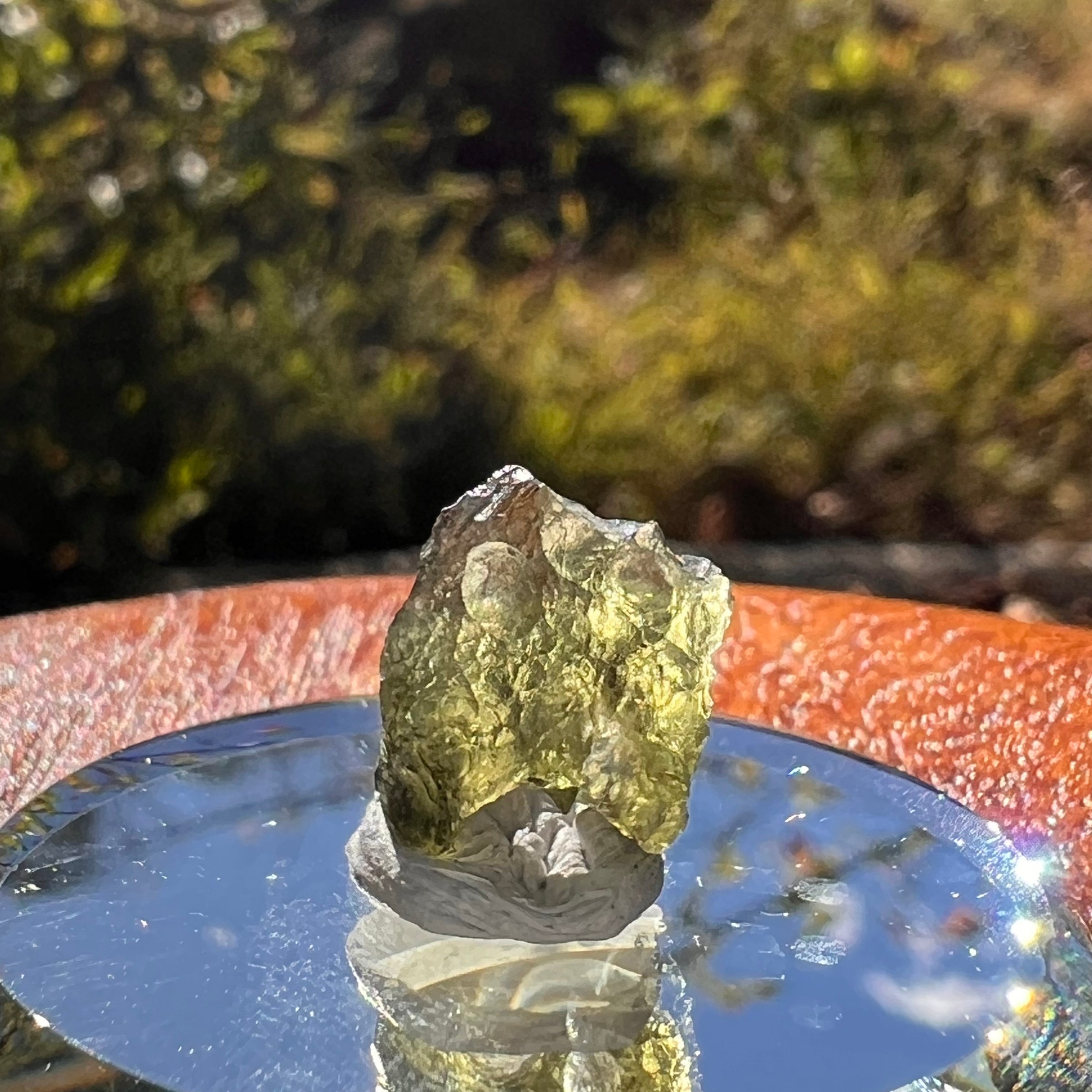 Moldavite 0.8 gram #2287-Moldavite Life