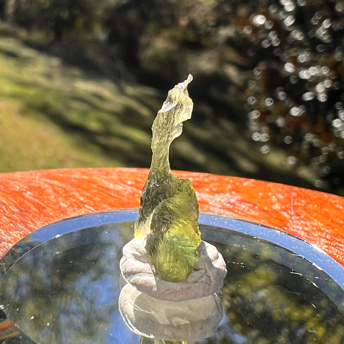 Moldavite 0.8 gram #2333-Moldavite Life