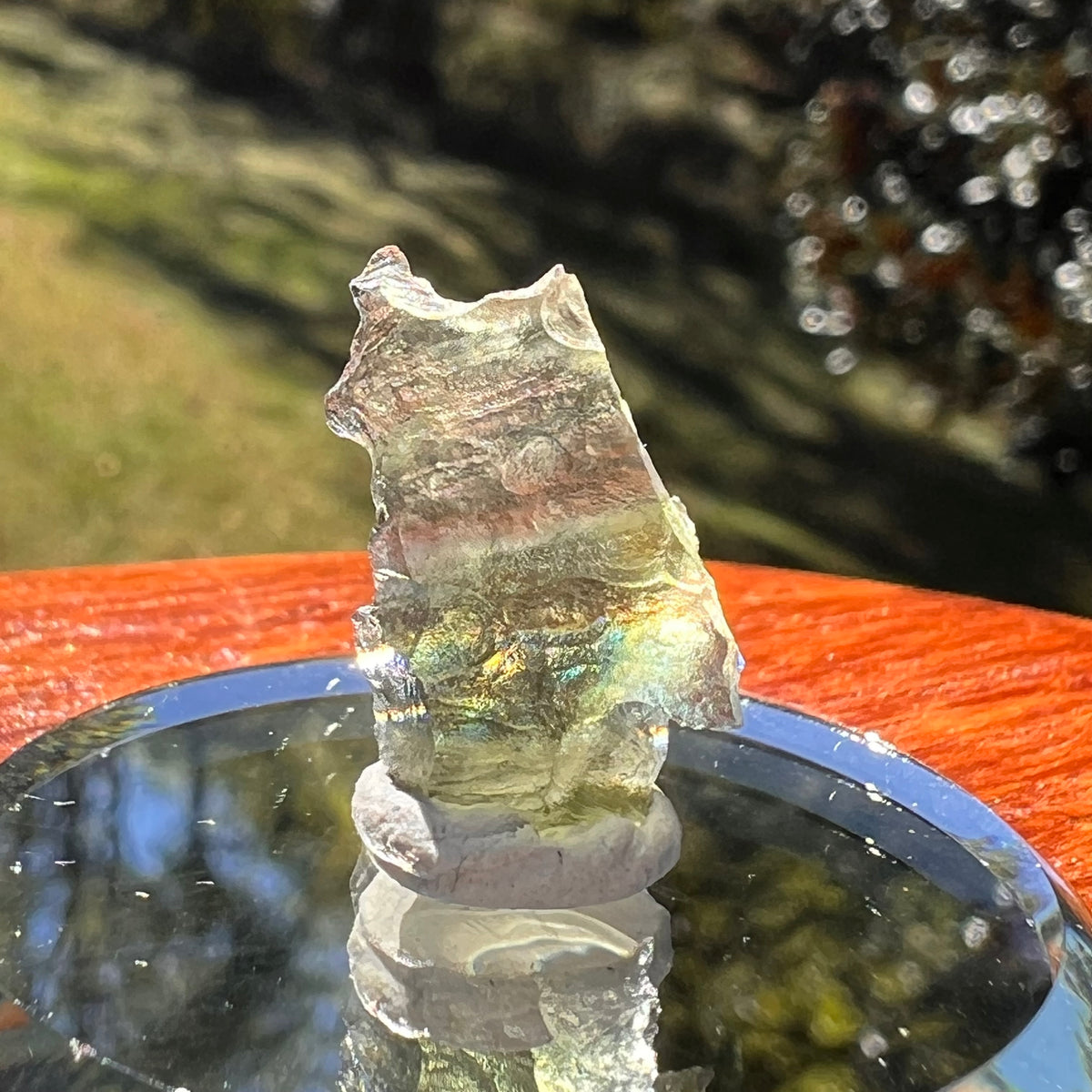 Moldavite 0.8 gram #2333-Moldavite Life