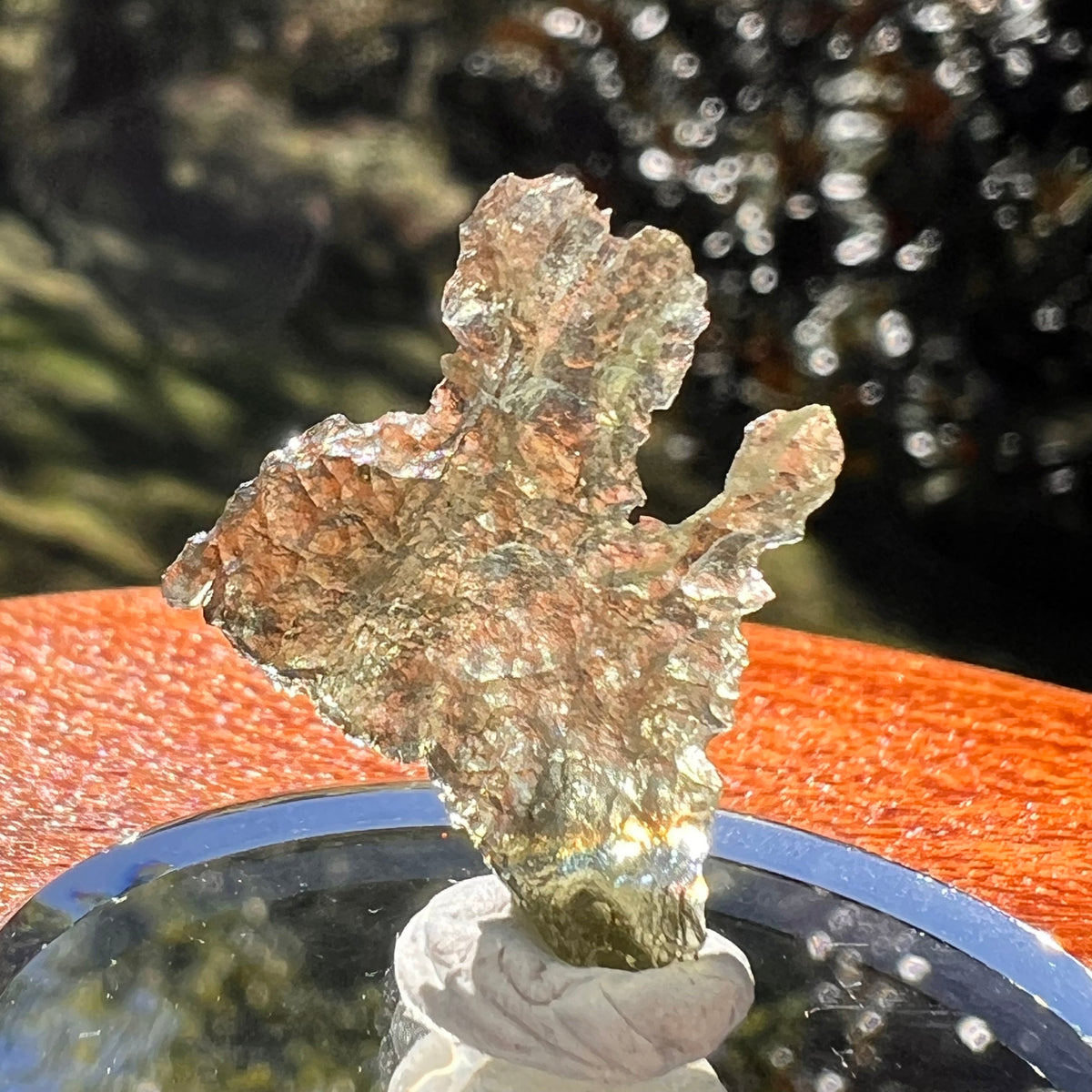 Moldavite 0.8 gram #2338-Moldavite Life